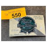 Pabst Blue Ribbon Metal Belt Buckle
