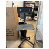 Perlesmith Rolling TV Cart Stand