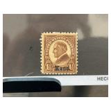 1929 US 1ï¿½ï¿½ Harding Kansas Overprint Stamp