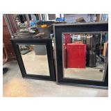 Two Rectangular Wall Mirrors