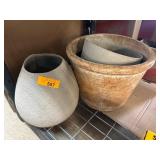 Three Decorative Planters