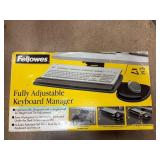 Fellowes Fully Adjustable Keyboard Manager