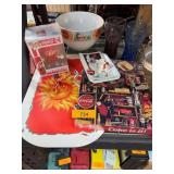 Coca-Cola Collectible Lot With Bowl and Pop!