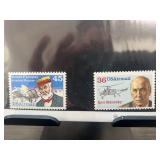 1988 US Airmail Stamps C118-9 MNH Pair