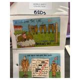World War II-Era Comic Postcard Collection
