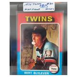 1975 Topps #30 Bert Blyleven Baseball Card