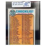 1973 Topps Baseball Card #588 Checklist
