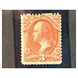 Rare 3-Cent Washington Official Stamp