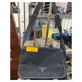 Prada Milano Black Nylon Crossbody Bag