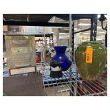 Home Decor Items including Vase and Warmer