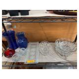 Glass Vases, Bowls, and Dishes