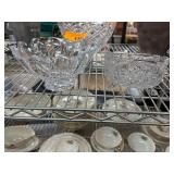 Cut Glass Decorative Bowls