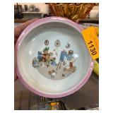 Hand-Painted Porcelain Dish, Made in Germany