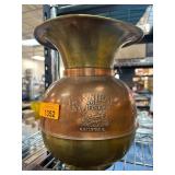 Copper and Brass Hannibal & St. Joseph Spittoon