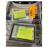 Collectorï¿½s Trading Cards in Cases