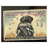 1959 U.S. Migratory Bird Hunting Stamp