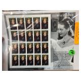 Legends of Hollywood Bette Davis Stamp Sheet