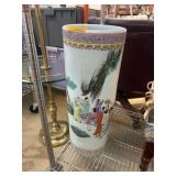 Hand-Painted Porcelain Decorative Vase
