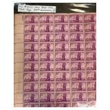 Sheet of US #1027 New York City Stamps