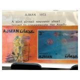 Ajman 1972 Apollo 11 Airmail Souvenir Sheet