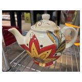 Pier 1 Imports Carynthum Earthenware Teapot