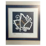 Haku Maki Woodblock Print Signed #d