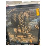 Framed John Wayne Art