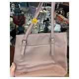 Alexis Bendel Pink Leather Handbag