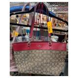 Coach Signature Jacquard Tote Bag with Dust Bag