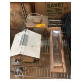 Three Wooden Bird Feeders