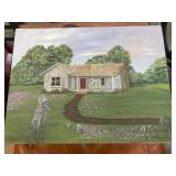 Four Signed Landscape Oil Paintings