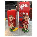 Doak Walker SMU Bobbleheads With Original Boxes