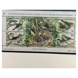 1998 National Audubon Society Songbird Stamps