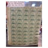 1947 U.S. #951 Frigate Constitution Stamp Sheet