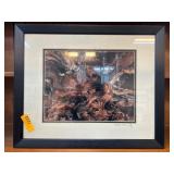 Framed Photo of Bristlecone Pine Roots