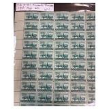 Minnesota Territory Stamp Sheet #831