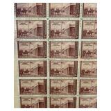 Sheet of 1946 U.S. Scott #944 Stamps