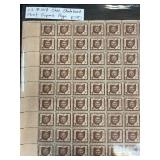 Sheet of U.S. #1018 Ohio Statehood Stamps