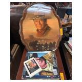 John Wayne Clock, Magazines, and 8-Track Lot