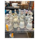 Precious Moments Porcelain Bell Figurines