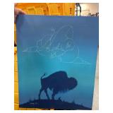 2ft x 20ï¿½ Framed Artwork by Bull Coming