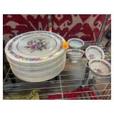 Castleton Manor Floral China Dinnerware Set