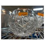Cut Glass Crystal Decorative Bowl
