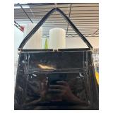 Black Patent Leather Handbag by The Broadway
