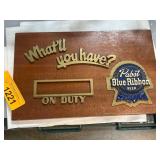 Pabst Blue Ribbon Memorabilia Lot