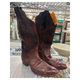 Handmade Ammons Cowboy Boots From El Paso, Texas