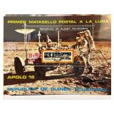 Equatorial Guinea Apollo 15 Stamp Souvenir Sheet
