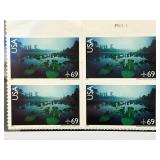 Block of Four 2007 Okefenokee Swamp Stamps