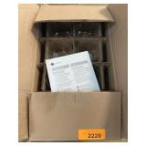 Libbey Set of 8 Clear Glass Tumblers