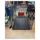 Foldable Wire Dog Crate With Tray